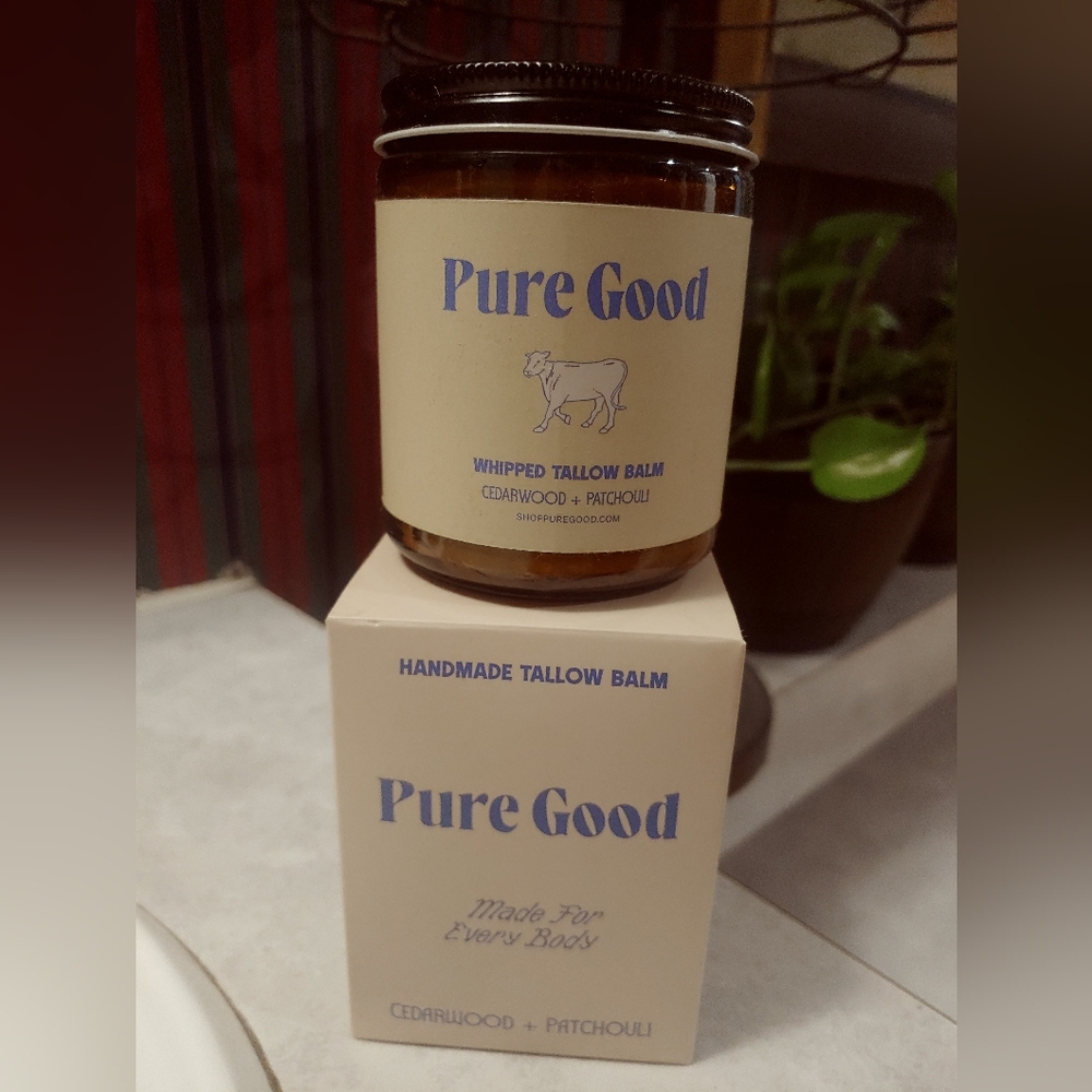Pure Good Whipped Tallow Balm - Cedarwood & Patchouli